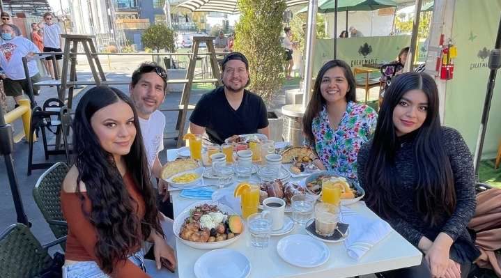 From left: Sofía, Renzo, Lalo, Andrea, and Brenda.